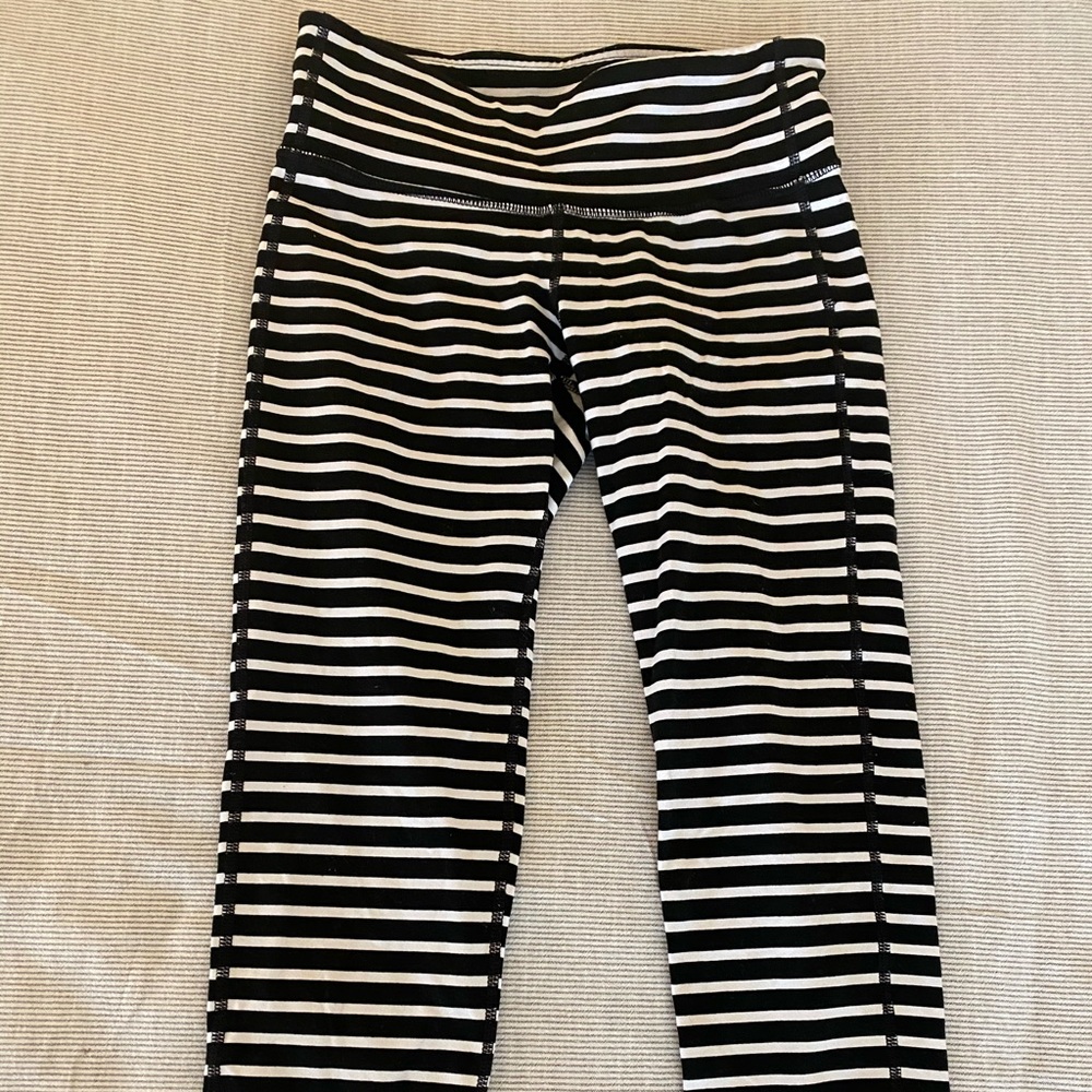 Athleta running tights 3/4 length